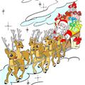 A spasso con Babbo Natale